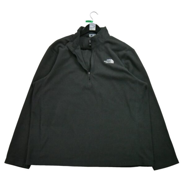 Pull polaires homme manches longues noir The North Face Col Montant