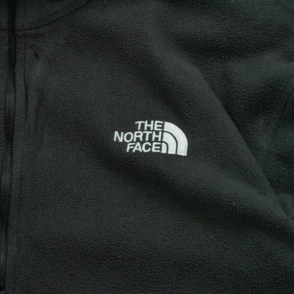 Pull polaires homme manches longues noir The North Face Col Montant