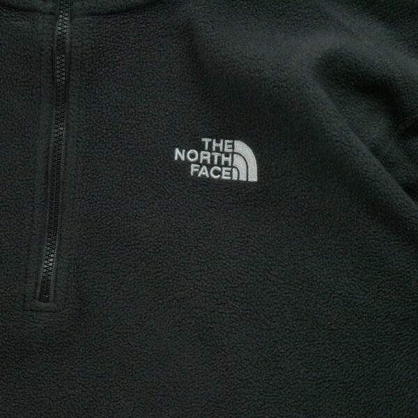 Pull polaires homme manches longues noir The North Face Col Montant