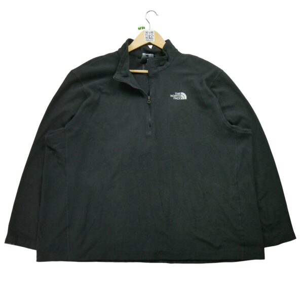 Pull polaires homme manches longues noir The North Face Col Montant