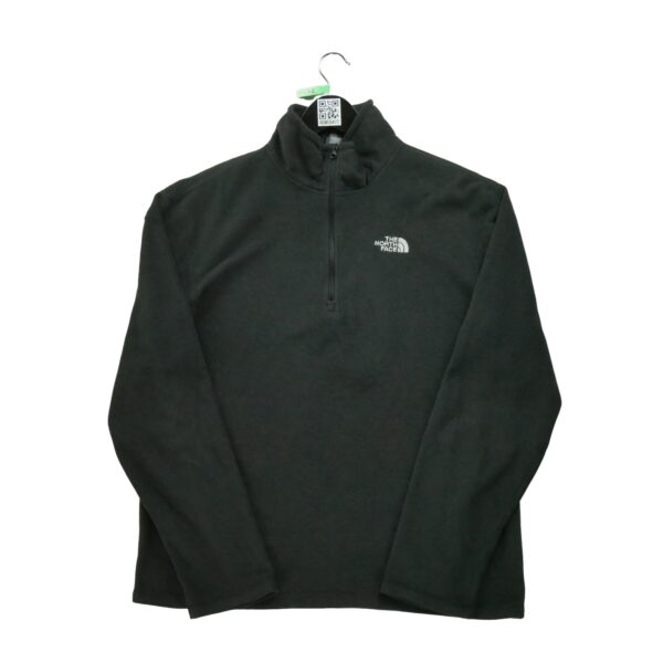 Pull polaires homme manches longues noir The North Face Col Montant