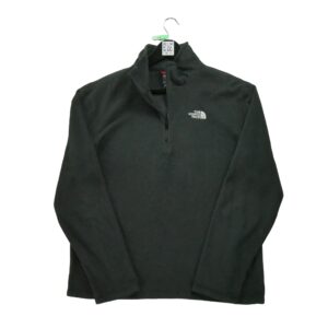 Pull polaires homme manches longues noir The North Face Col Montant