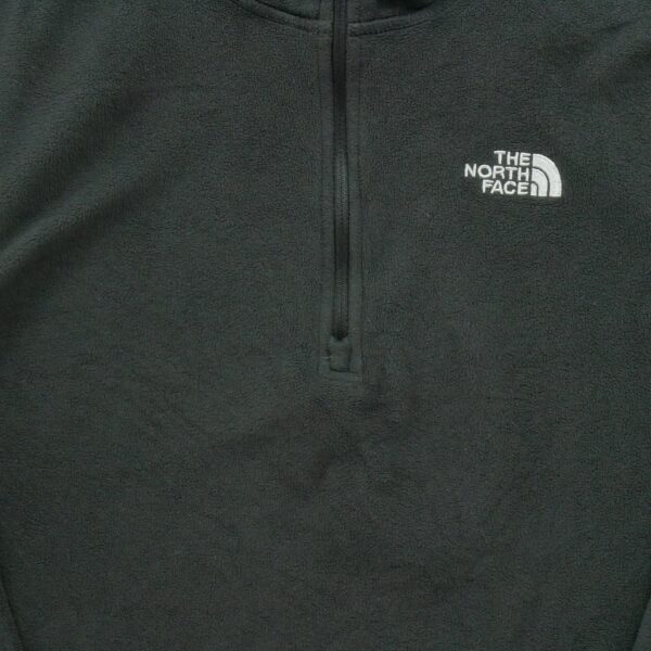 Pull polaires homme manches longues noir The North Face Col Montant
