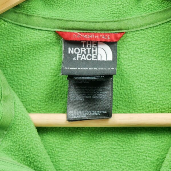 Pull polaires homme manches longues vert The North Face Col Montant