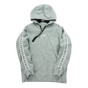 Sweat a capuche femme manches longues gris Nike Motif chine Col Rond