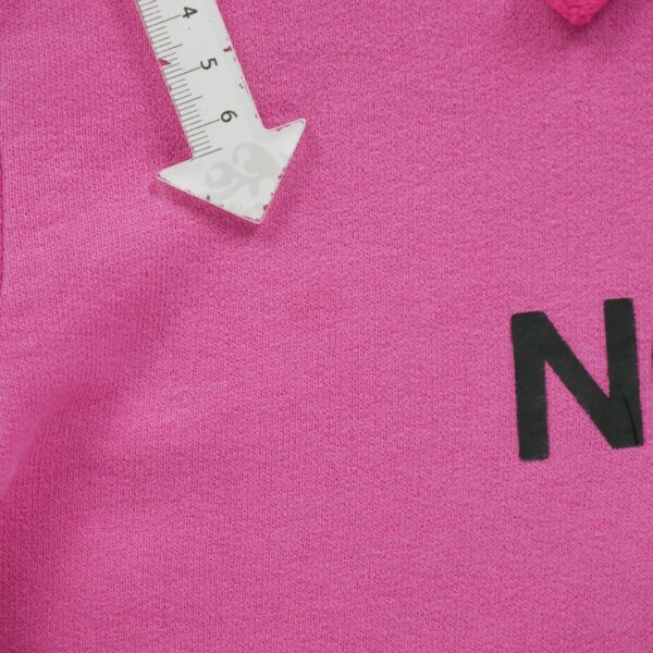 Sweat a capuche femme manches longues rose The North Face Motif imprime Col Rond