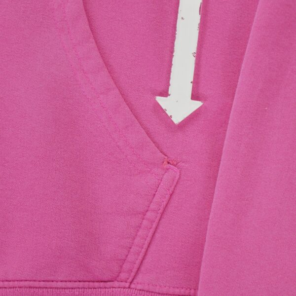 Sweat a capuche femme manches longues rose The North Face Motif imprime Col Rond