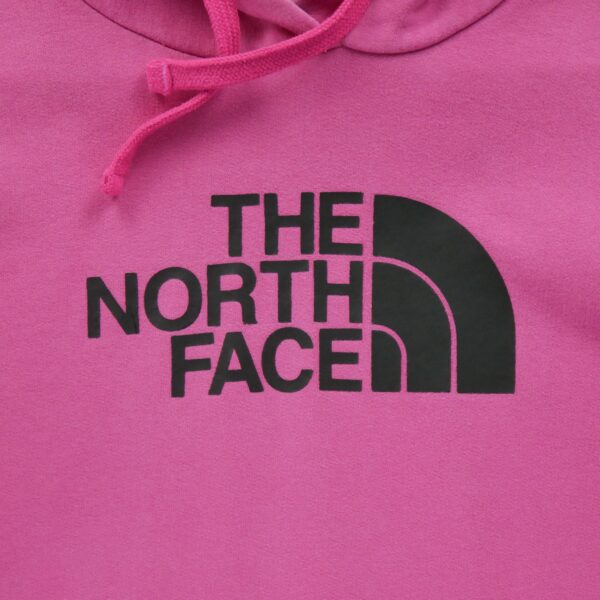 Sweat a capuche femme manches longues rose The North Face Motif imprime Col Rond