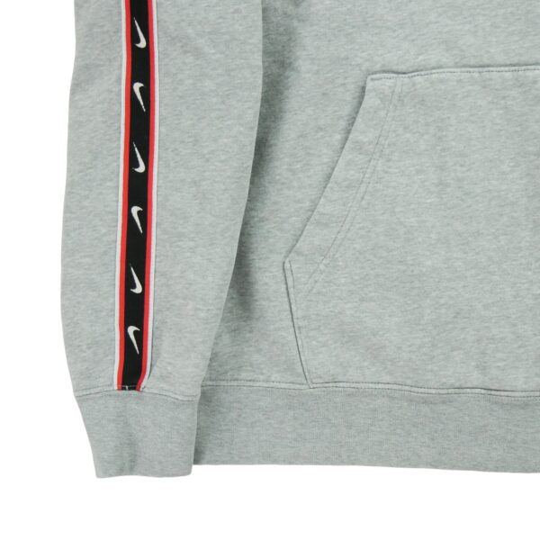 Sweat a capuche homme manches longues gris Nike Col Rond