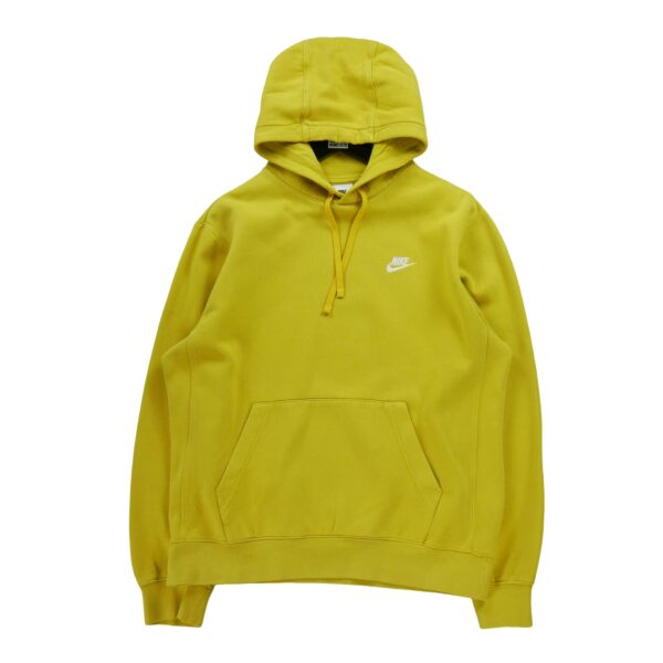 Sweat a capuche homme manches longues jaune Nike Col Rond