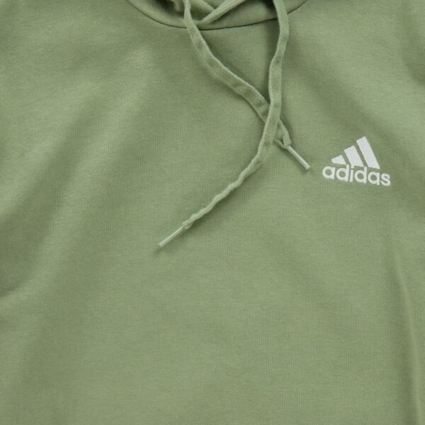 Sweat a capuche homme manches longues vert Adidas Col Rond