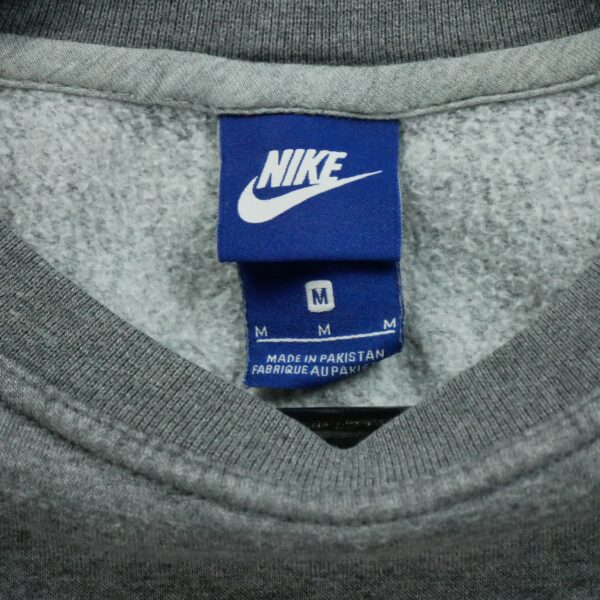 Sweat homme manches longues gris Nike Motif chine Col Rond