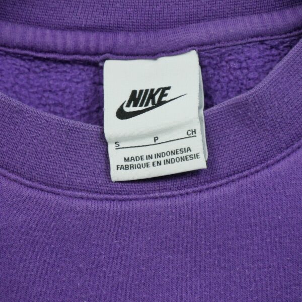 Sweat homme manches longues violet Nike Col Rond