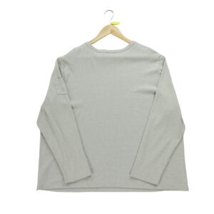 T shirt manches longues femme gris Polo Ralph Lauren Col Rond