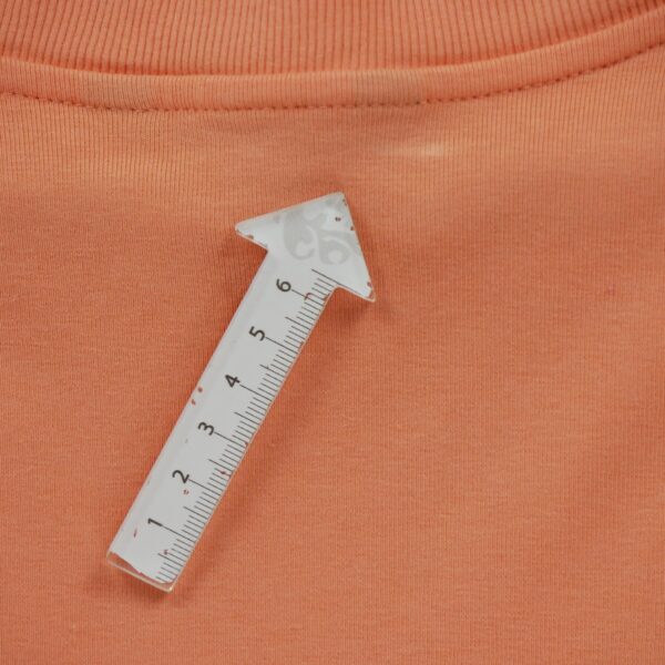 T shirt manches longues femme orange Polo Ralph Lauren Col Rond