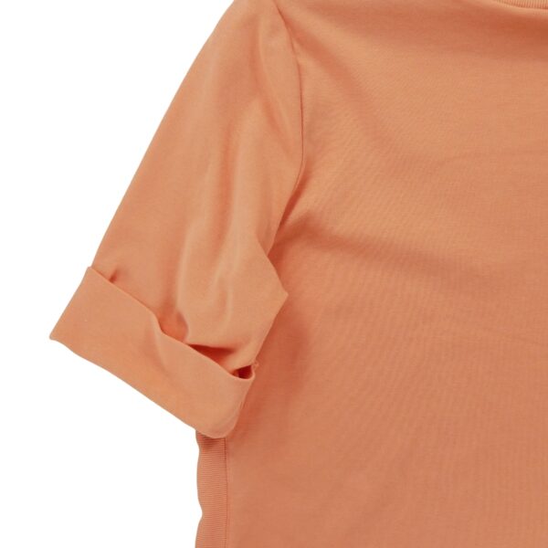 T shirt manches longues femme orange Polo Ralph Lauren Col Rond