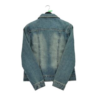Veste en jean femme manches longues bleu Diesel Motif en jeans Col Harrington