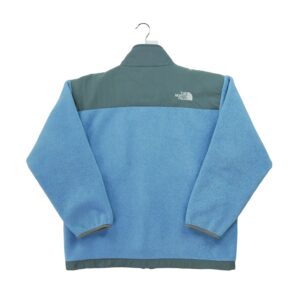 Veste polaires enfant manches longues bleu clair The North Face Col Montant