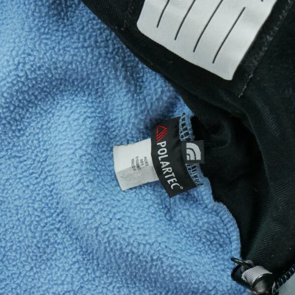 Veste polaires enfant manches longues bleu clair The North Face Col Montant