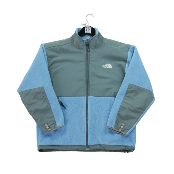 Veste polaires enfant manches longues bleu clair The North Face Col Montant