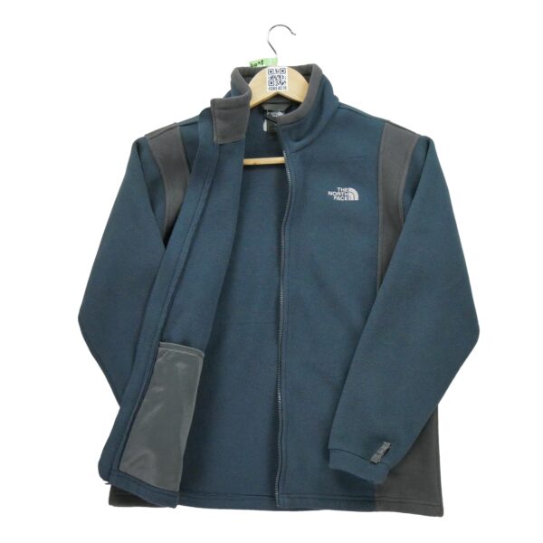 Veste polaires enfant manches longues marine The North Face Col Montant
