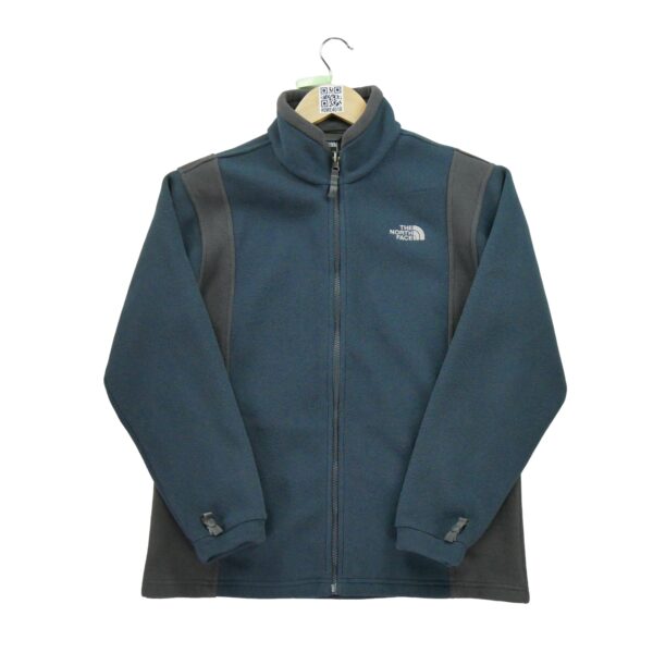 Veste polaires enfant manches longues marine The North Face Col Montant
