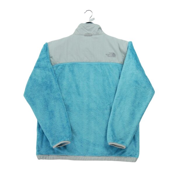 Veste polaires enfant manches longues turquoise The North Face Col Montant