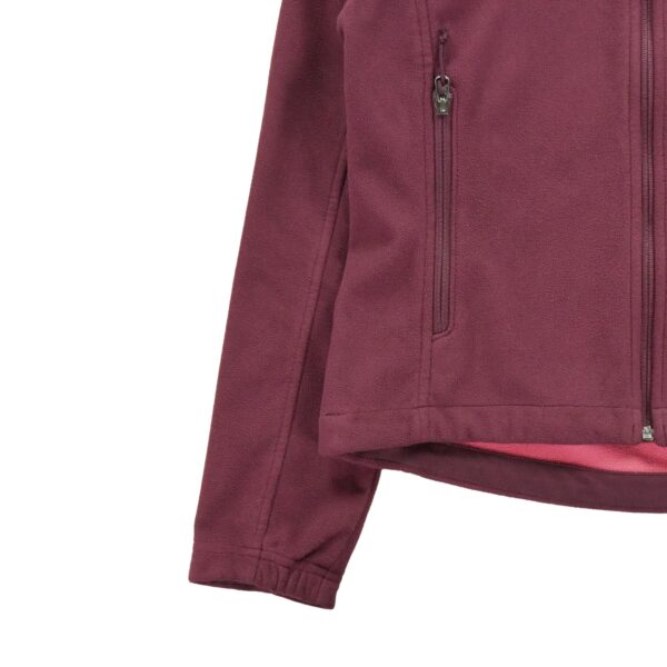 Veste polaires femme manches longues bordeaux The North Face Col Montant