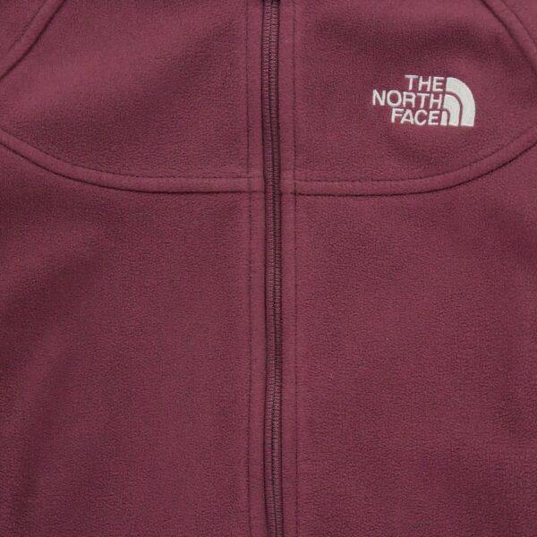 Veste polaires femme manches longues bordeaux The North Face Col Montant