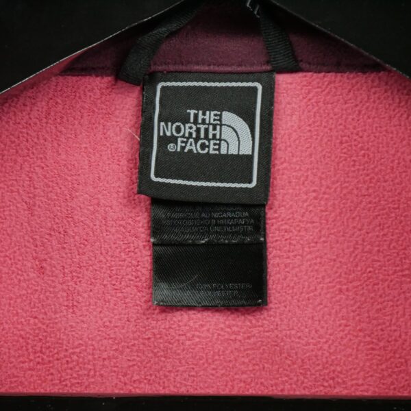 Veste polaires femme manches longues bordeaux The North Face Col Montant