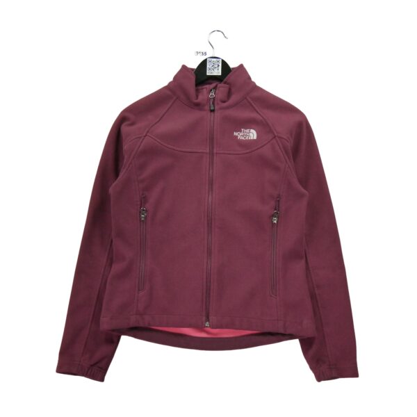Veste polaires femme manches longues bordeaux The North Face Col Montant