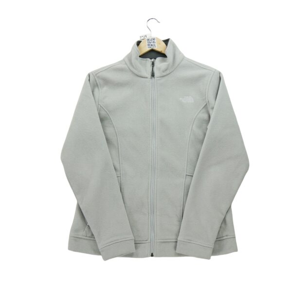 Veste polaires femme manches longues gris The North Face Col Montant