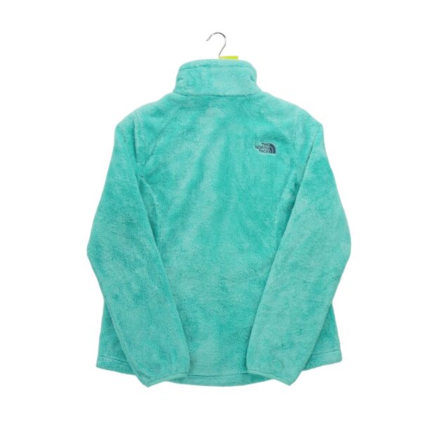 Veste polaires femme manches longues turquoise The North Face Col Montant
