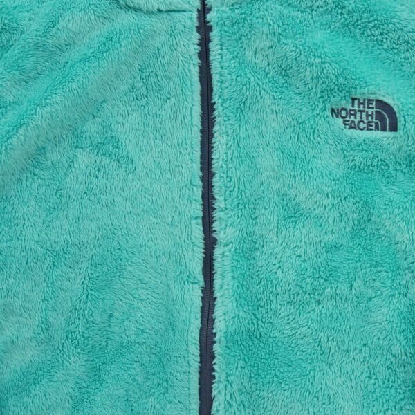 Veste polaires femme manches longues turquoise The North Face Col Montant
