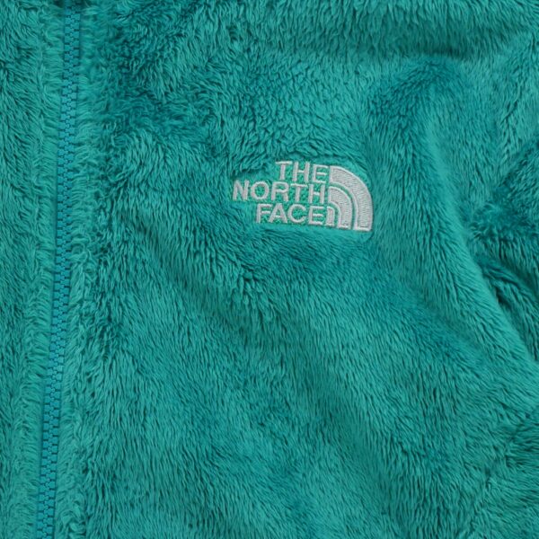 Veste polaires femme manches longues turquoise The North Face Col Montant