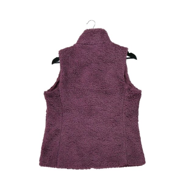 Veste polaires femme sans manches bordeaux Patagonia Col Montant