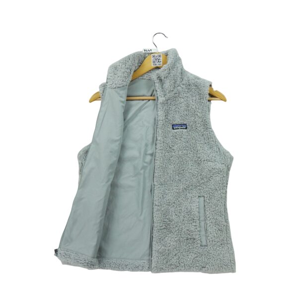 Veste polaires femme sans manches gris Patagonia Col Montant