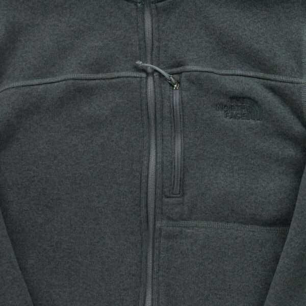 Veste polaires homme manches longues gris The North Face Col Montant