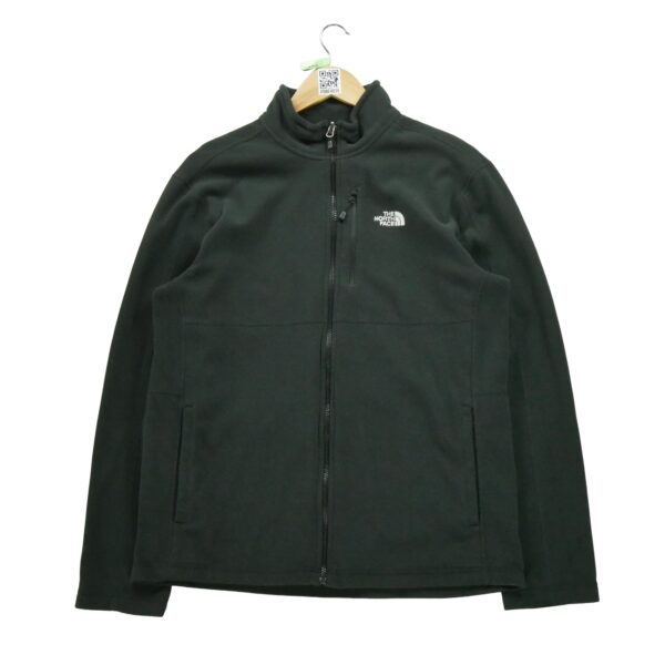 Veste polaires homme manches longues noir The North Face Col Montant