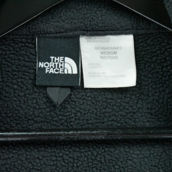 Veste polaires homme manches longues noir The North Face Col Montant