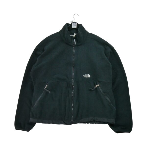 Veste polaires homme manches longues noir The North Face Col Montant