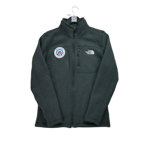 Veste polaires homme manches longues noir The North Face Col Montant