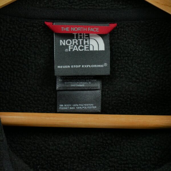 Veste polaires homme manches longues noir The North Face Col Montant