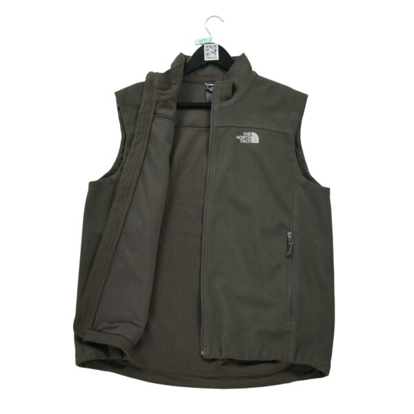 Veste polaires homme sans manches marron The North Face Col Montant