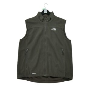 Veste polaires homme sans manches marron The North Face Col Montant