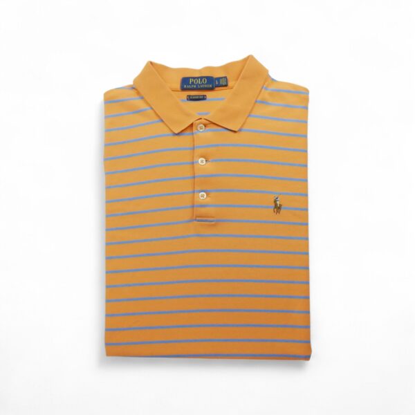 Polo manches courtes Homme  Orange