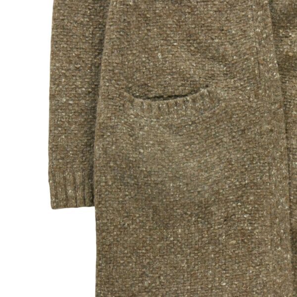 Gilet Femme  en laine Marron – Image 4