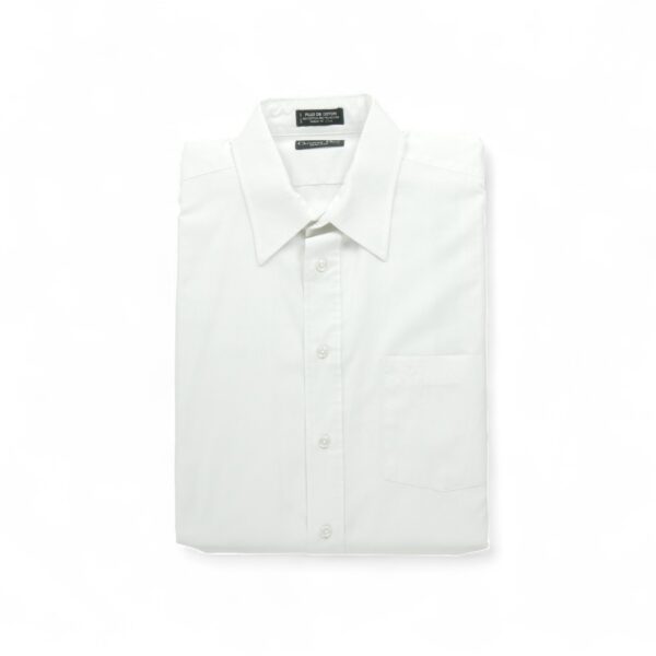 Chemise classique Homme uni Blanc