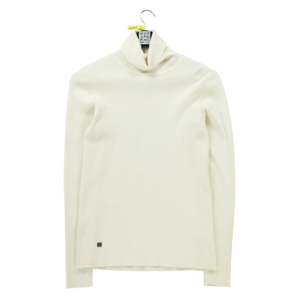 Pull Femme  col roulé Blanc