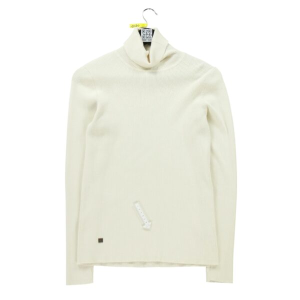 Pull Femme  col roulé Blanc – Image 5